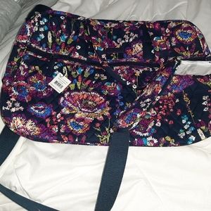 Vera bradley medium traveler bag